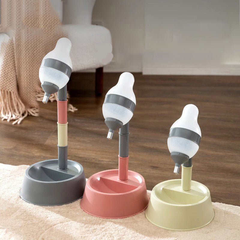 Automatic Pet Water Dispenser With Adjustable Height