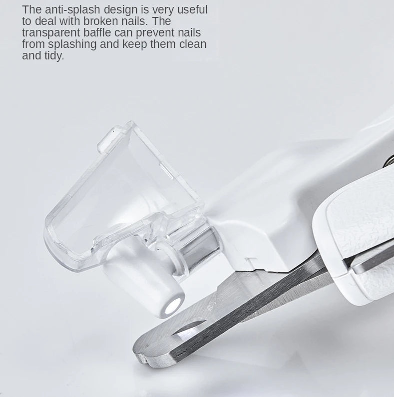 Professional Pet Nail Clipper Scissors With LED Nail Trimmer