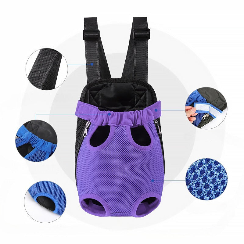 Breathable Adjustable Pet Carrier Backpack For Travel