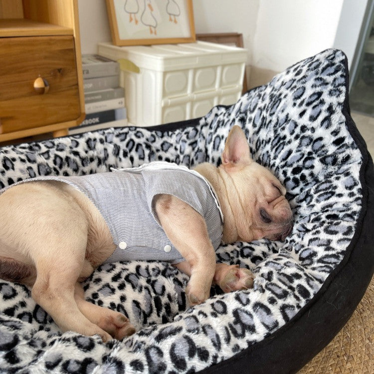 Thickened Plush Pet Sofa Bed Mat