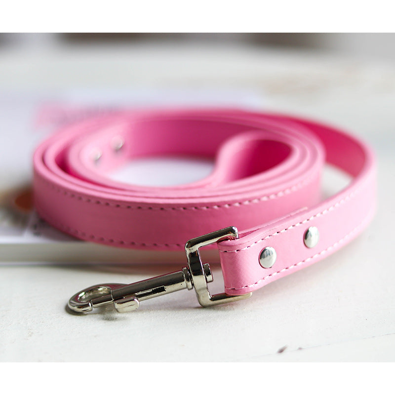 Adjustable Pet Leash With Comfortable Collar Set