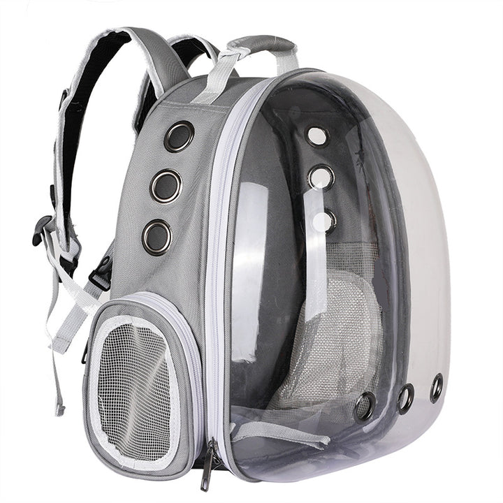 Portable Pet Backpack Carrier Bubble Capsule 360° Viewing