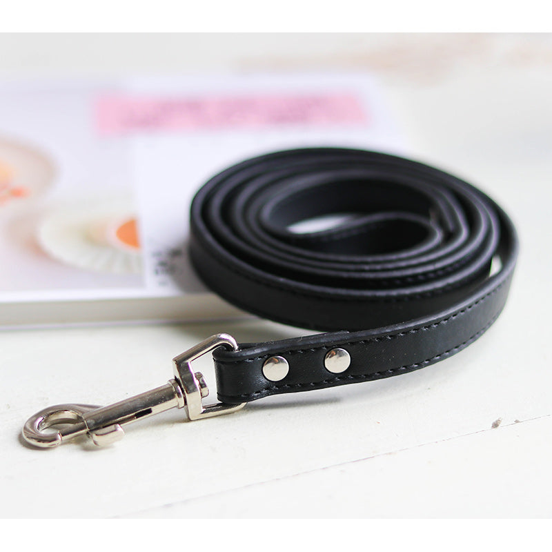Adjustable Pet Leash With Comfortable Collar Set