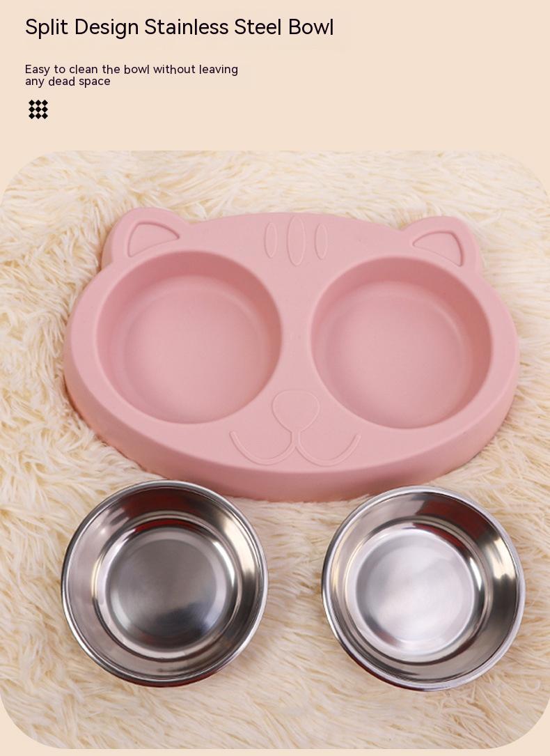 Pet Food And Water Bowl Rice Basin