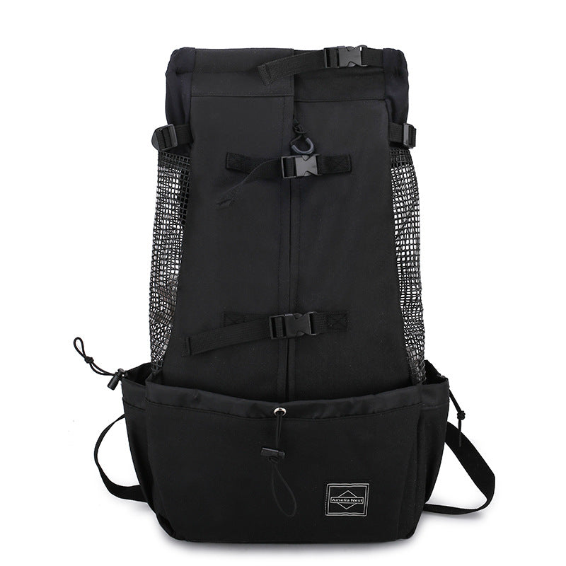 Double Shoulder Portable Pet Travel Carrier Backpack