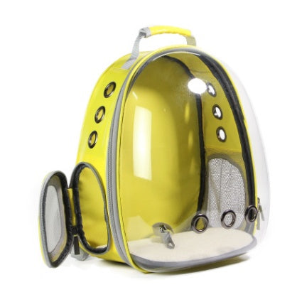 Portable Pet Backpack Carrier Bubble Capsule 360° Viewing