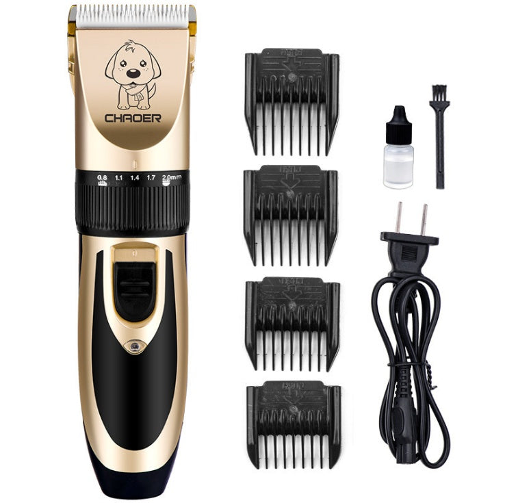 Professional Electric Pet Grooming Hair Trimmer With Nail Clippers