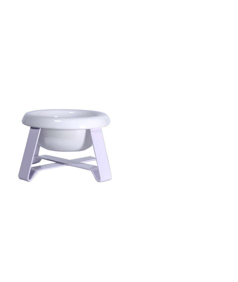 Creative 2-in-1 Antislip Pet Food And Water Bowl With Stand