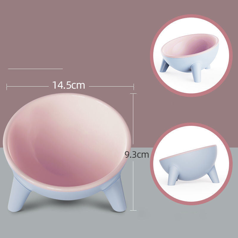 Nordic-Style Pet Feeding Bowl With Stand