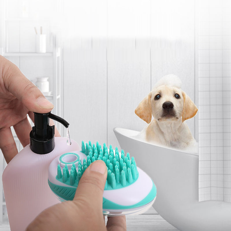 Pet Bath and Massage Grooming Brush