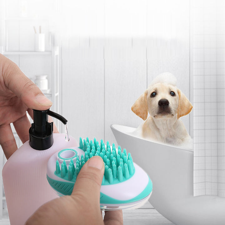 Pet Bath and Massage Grooming Brush