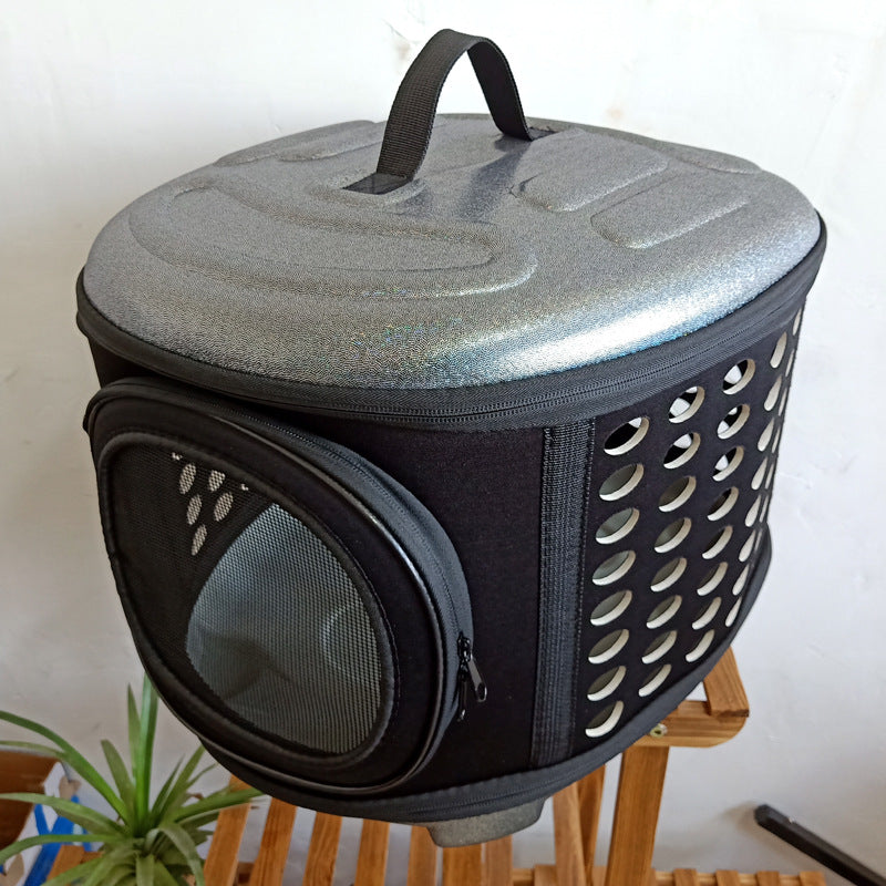 Portable Foldable Pet Carrier Bag For Travel And Outdoors