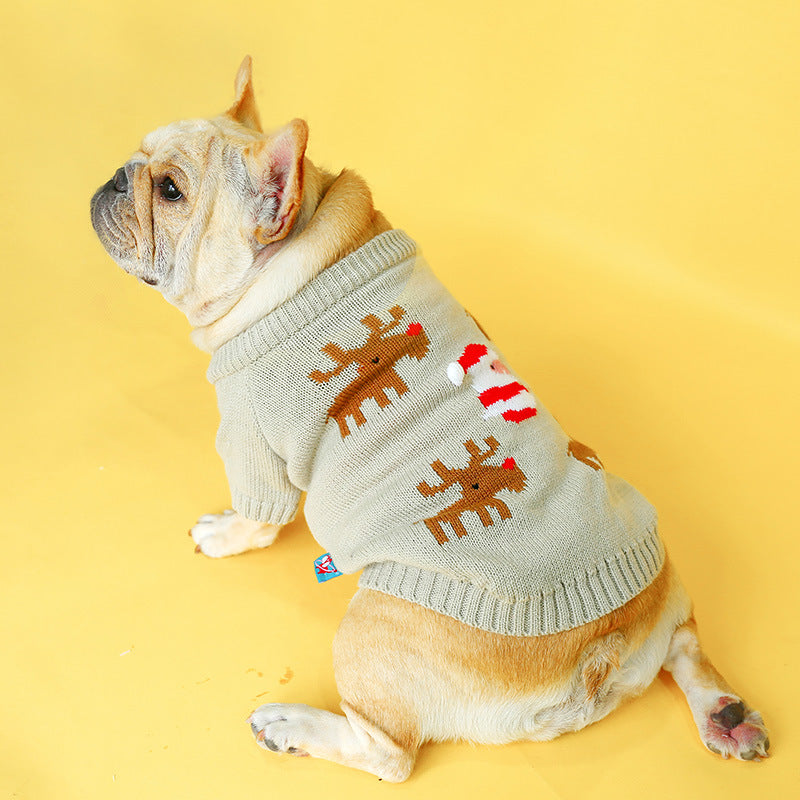 Pet Holiday Christmas Knit Sweater