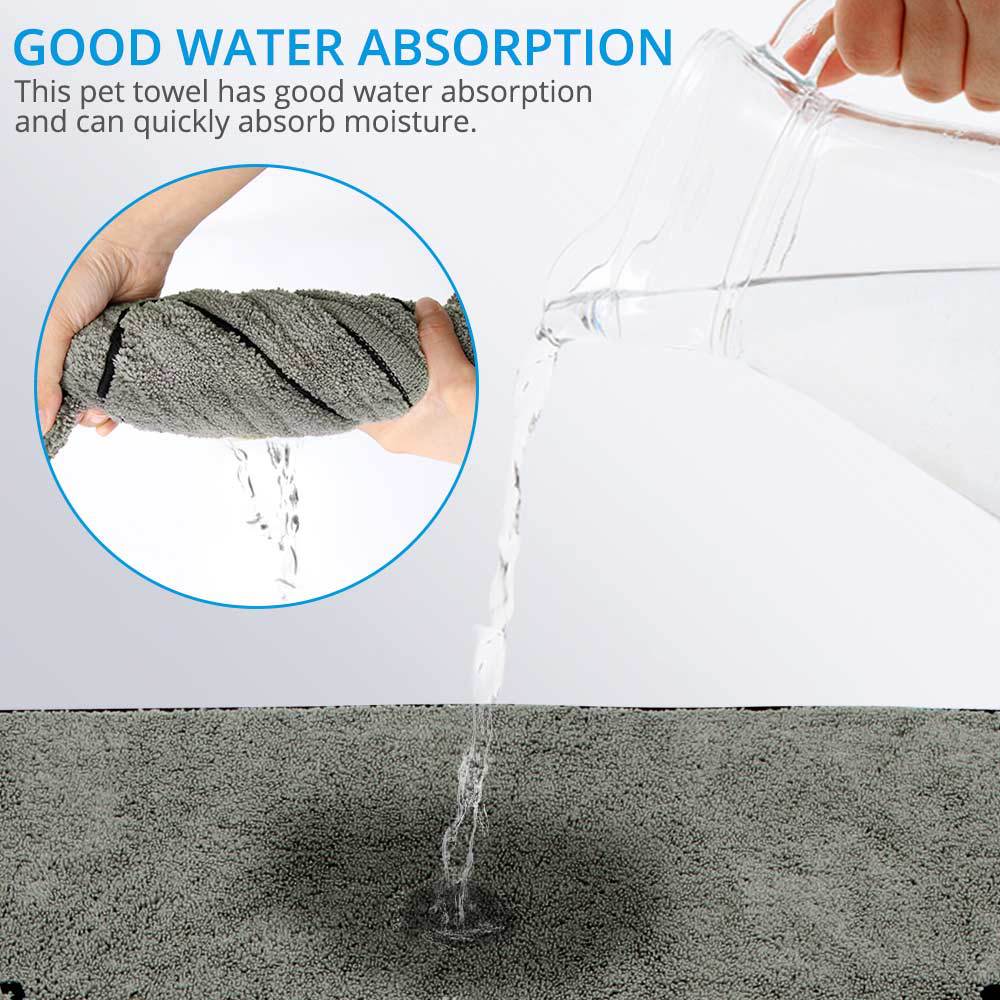 Super Absorbent Large Pet Bath Towel Robe