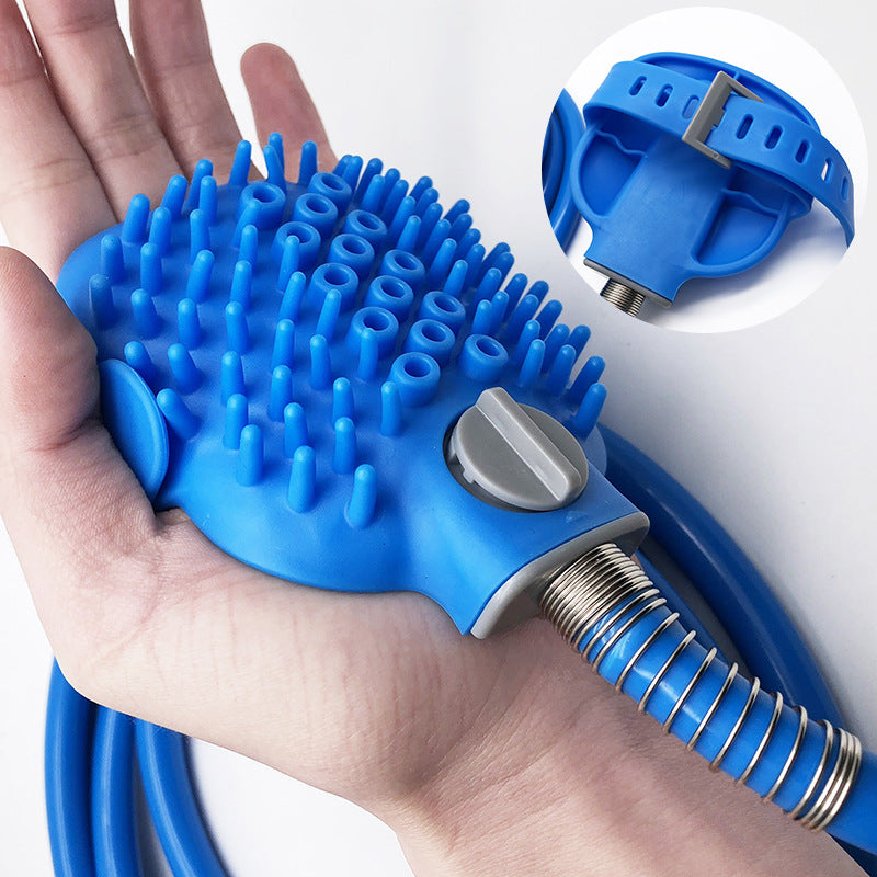 Outdoor Pet Bath Brush For Cleaning And Grooming