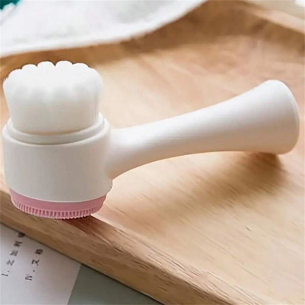 Easy Clean Nylon Pet Paw Brush Grooming Massage Tool