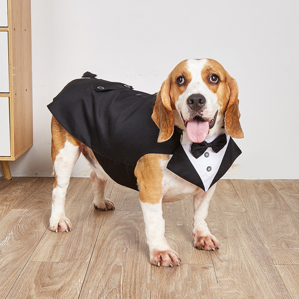 Pet Swallowtail Wedding Suit Jacket
