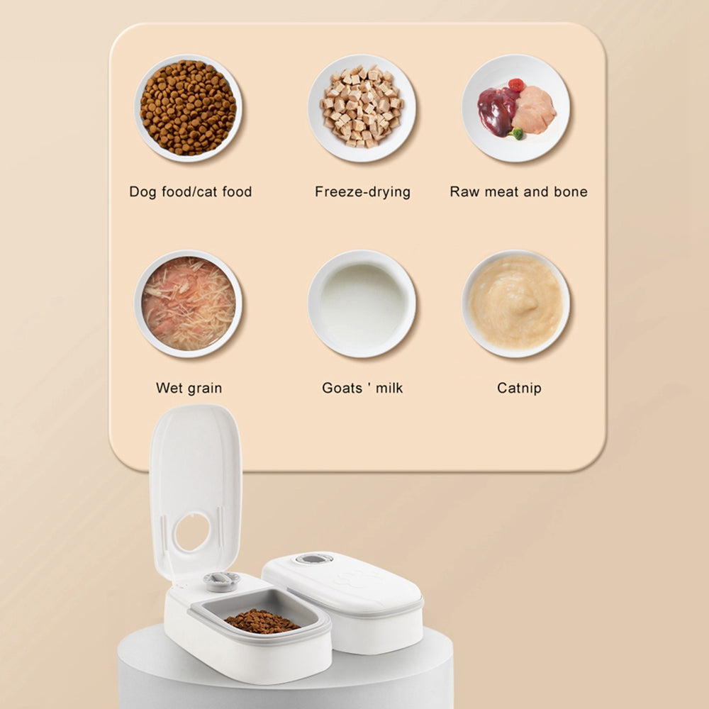 Automatic Smart Pet Feeder Food Dispenser With Timer