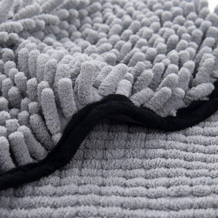 Quick-Dry Absorbent Pet Bath Towel Robe
