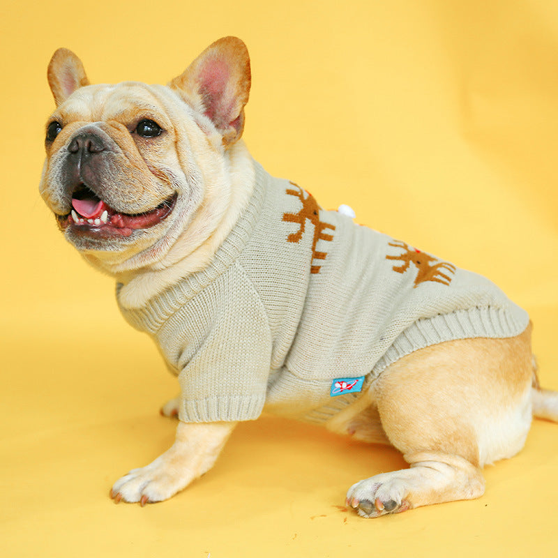 Pet Holiday Christmas Knit Sweater
