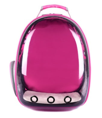 Portable Pet Backpack Carrier Bubble Capsule 360° Viewing