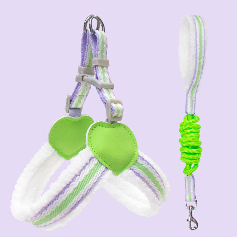 Breathable Summer Pet Harness Vest With Leash