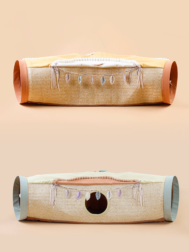 Pet Cat Litter Net Toy With Drilling Hole