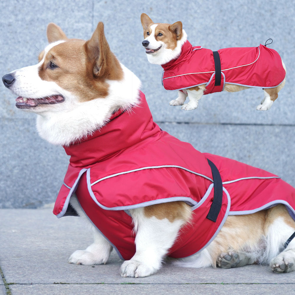 Warm Pet Shell Jacket For Outdoor Use