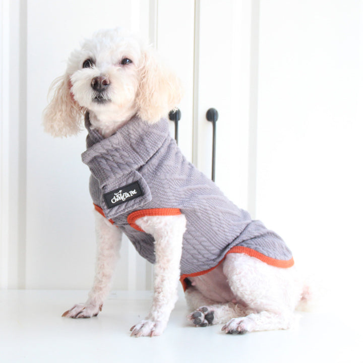 Vintage Twist Pet Knit Sweater