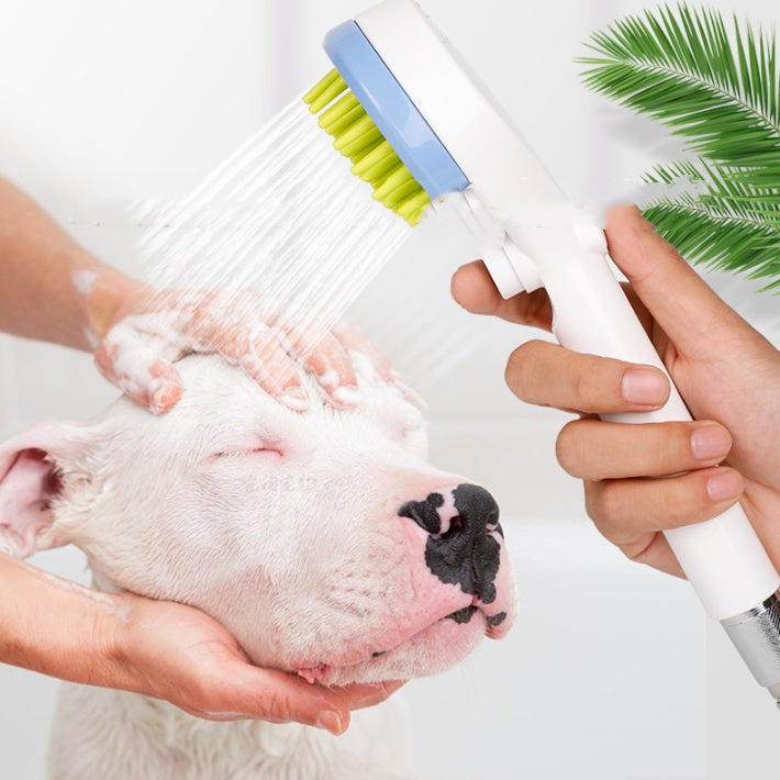 Pet Bath Massage Comb Grooming Cleaning Brush