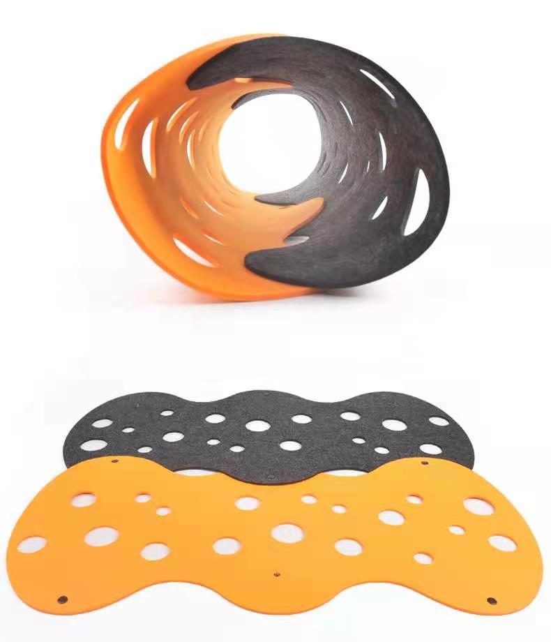 Removable Felt Pet Tunnel Toy