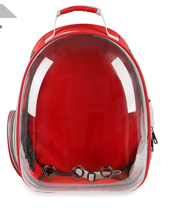 Portable Pet Backpack Carrier Bubble Capsule 360° Viewing