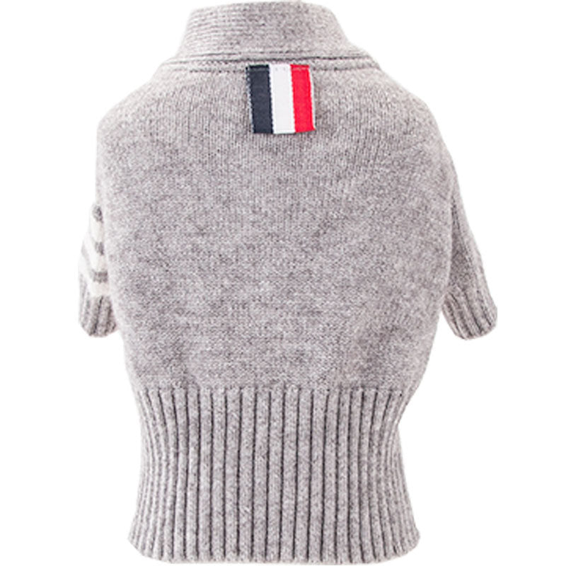 Warm Knit Pet Sweater Coat