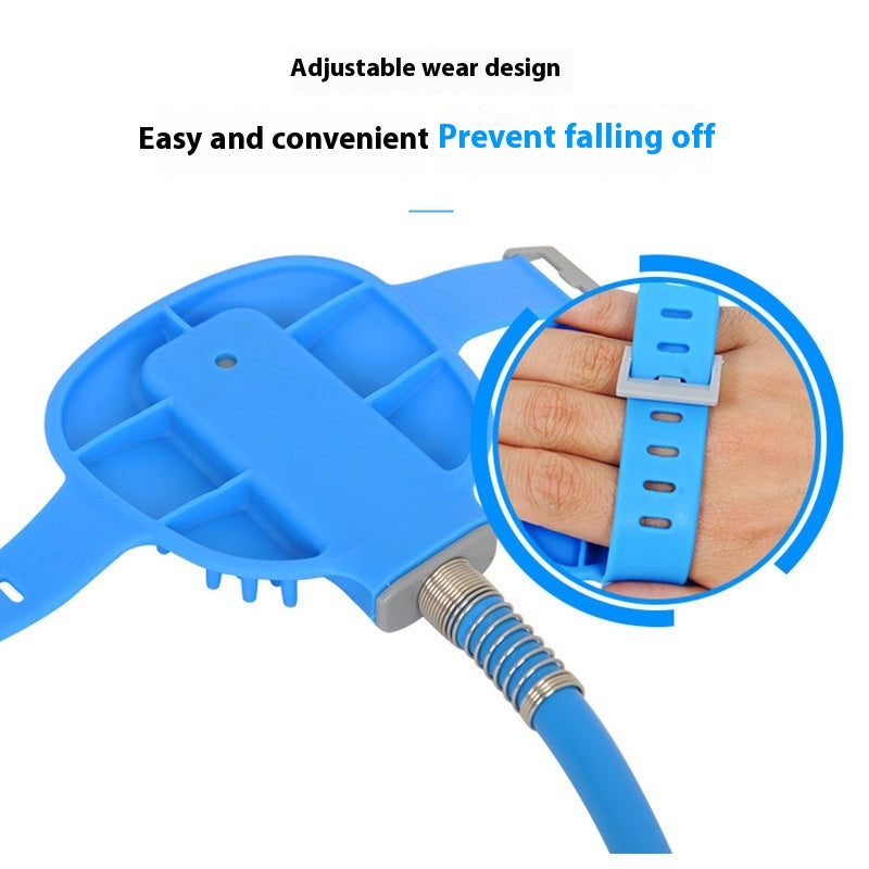Pet Bathing Gloves Silicone Massage Handheld Shower Brush
