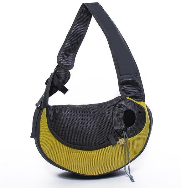 Outdoor Mesh Pet Carrier Bag Comfortable Travel Shoulder Tote