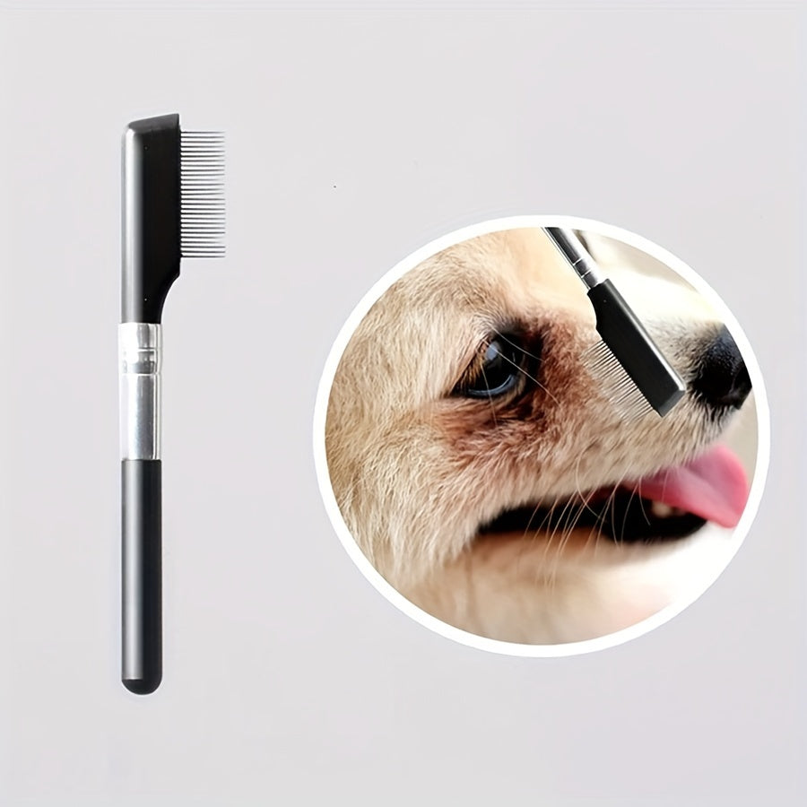 Pet Eye Grooming Brush Soft Tear Stain Remover Comb