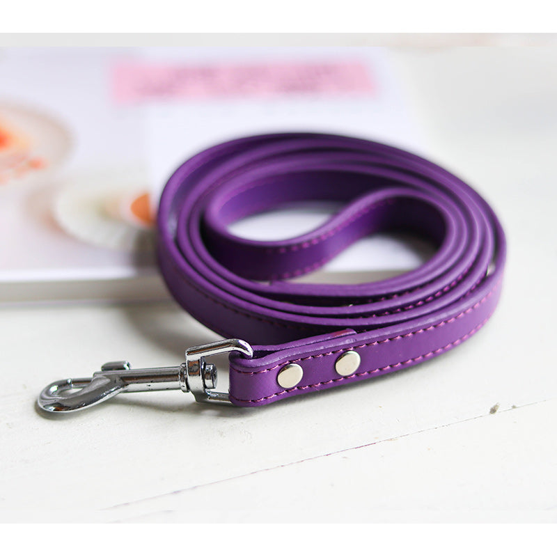 Adjustable Pet Leash With Comfortable Collar Set