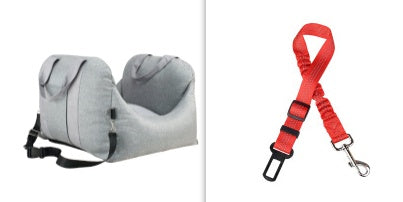 Waterproof Portable Pet Car Seat With Safety Mesh