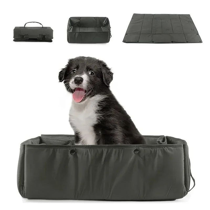3-in-1 Portable Pet Travel Bed Carrier With Cushion