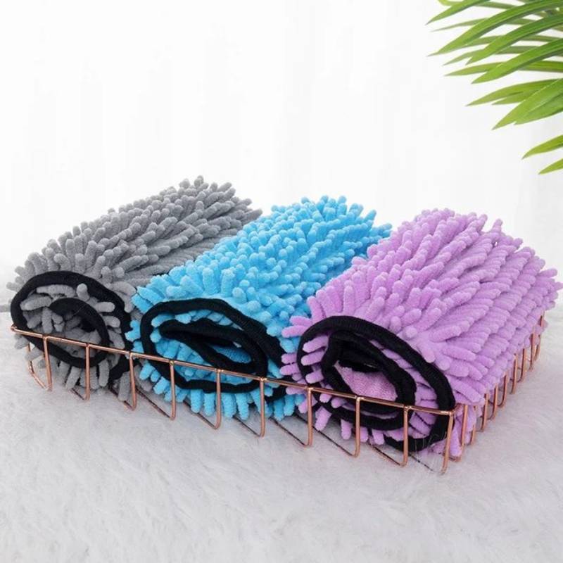 Quick-Dry Absorbent Pet Bath Towel Robe