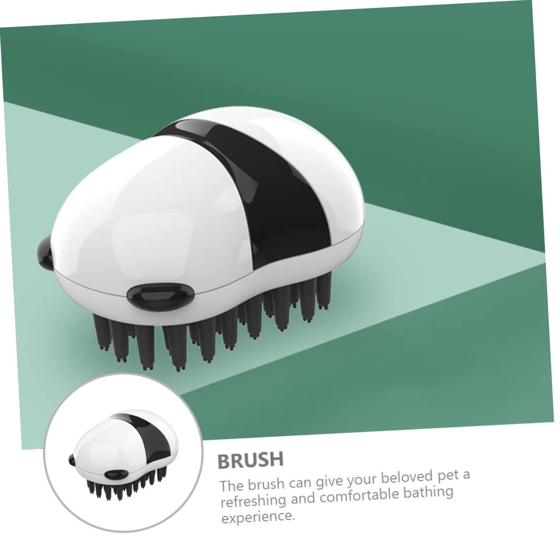 Pet Bath Grooming Brush Hair Removal Silicone Cleaning Glove