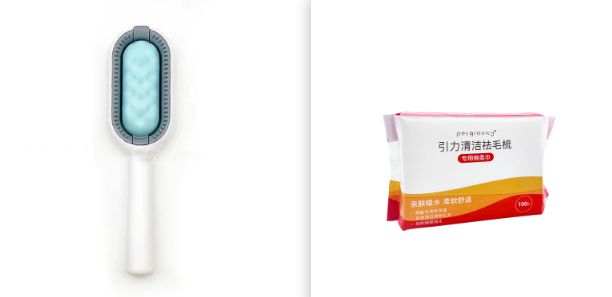Pet Dematting Grooming Brush Hair Remover Comb