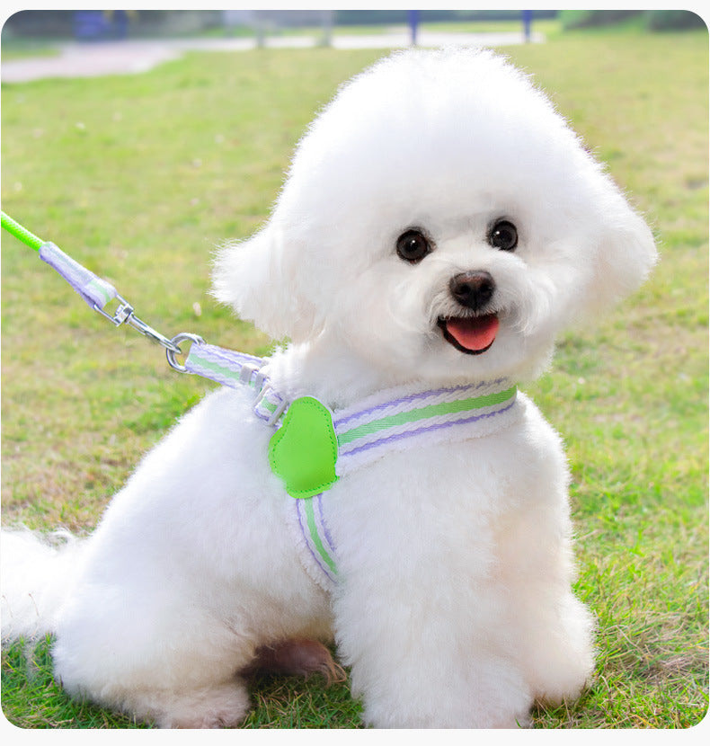 Breathable Summer Pet Harness Vest With Leash