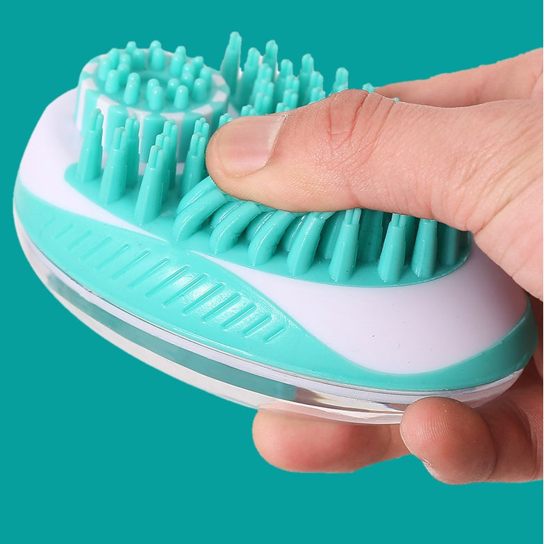 Pet Bath Massage Brush For Grooming