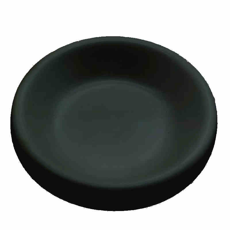Solid Wood Base Ceramic Pet Feeding Bowl