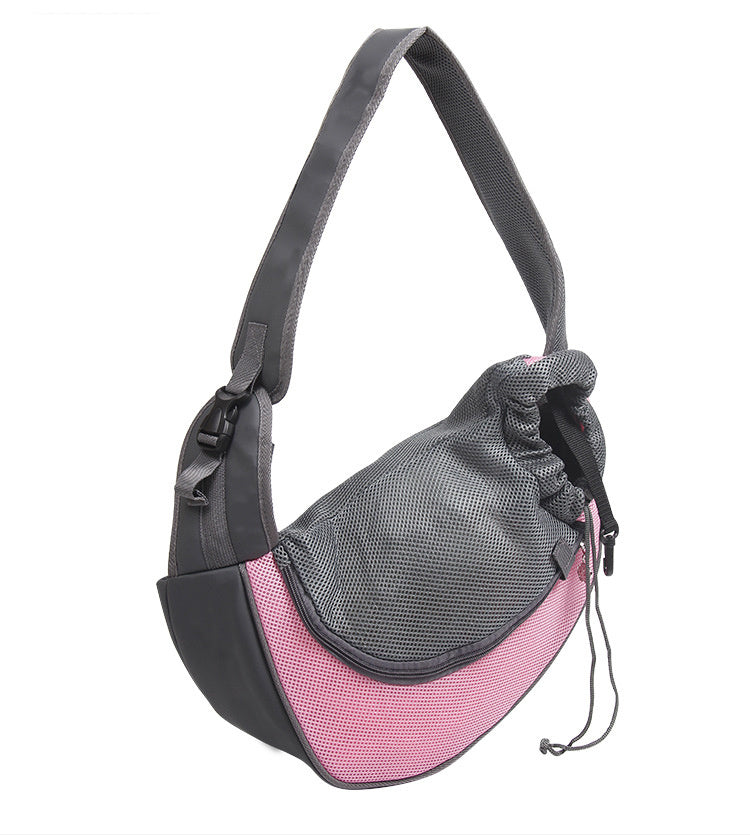 Outdoor Mesh Pet Carrier Bag Comfortable Travel Shoulder Tote