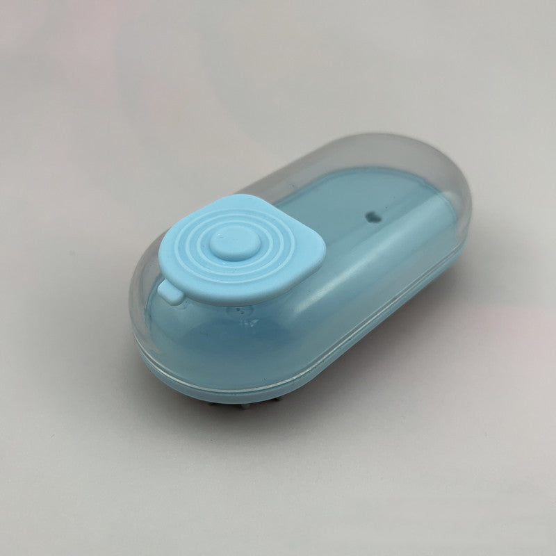 Pet Handheld Bath Massage Brush Soft Hair Cleaner