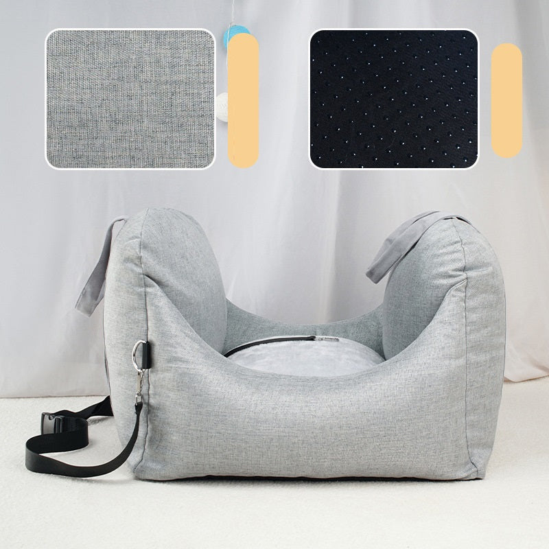 Detachable Washable Pet Car Seat Carrier For All Seasons