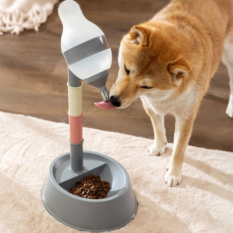 Automatic Pet Water Dispenser With Adjustable Height