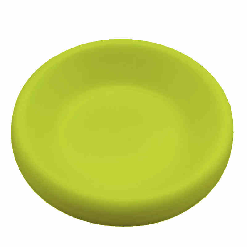 Solid Wood Base Ceramic Pet Feeding Bowl